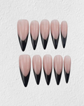 Black French Stiletto