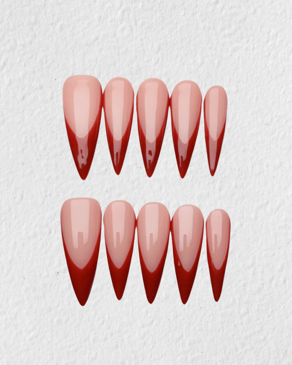 Red French Stiletto