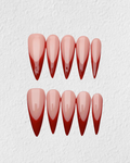 Red French Stiletto